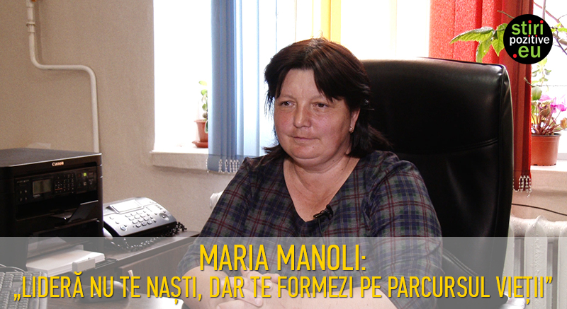 Maria Manoli: „Lideră nu te naști, dar te formezi pe parcursul vieții”
