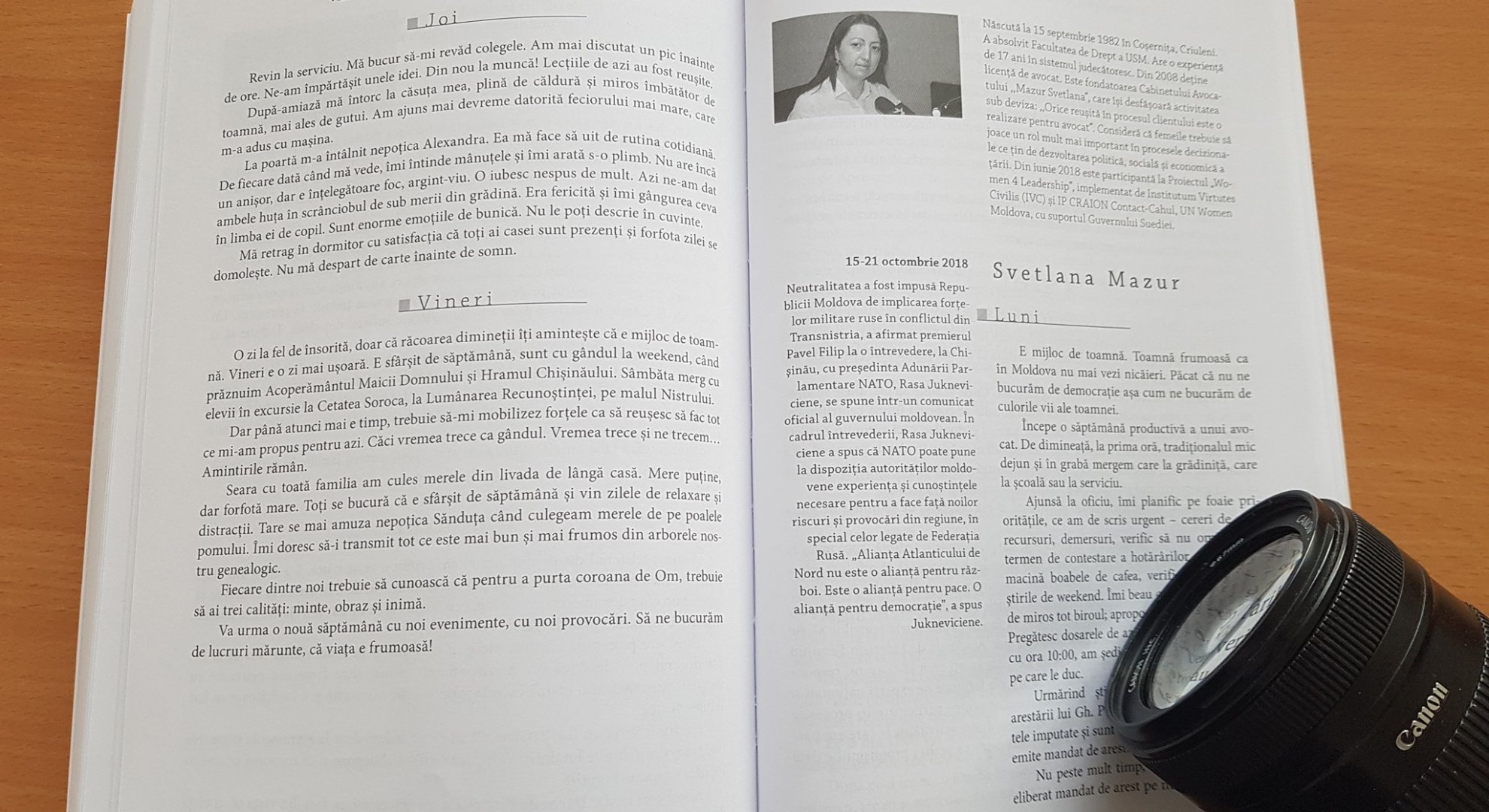„Jurnal săptămânal la Europa Liberă”