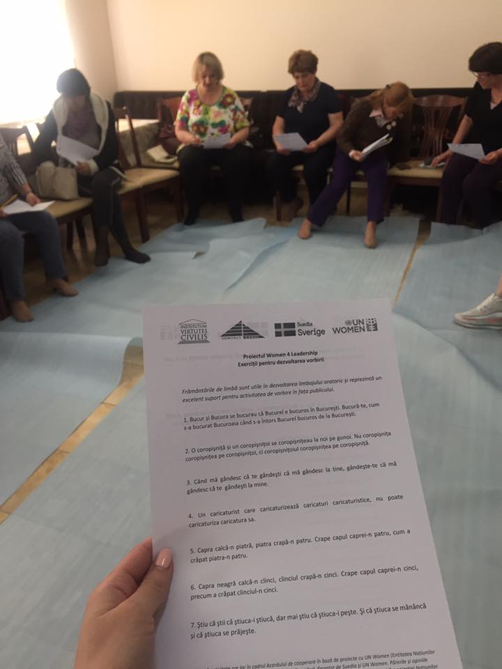 Sesiunea pentru dezvoltarea capacitatilor de arta oratorica, dezbateri publice si discurs public.