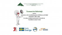 Termeni de Referință pentru selectarea a doi consultanți pentru facilitarea activității membrilor CRP