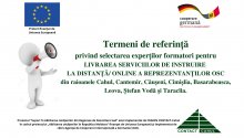 Termeni de referință  privind selectarea experților formatori