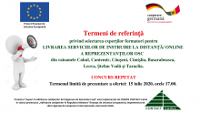 Anunț repetat privind selectarea experților formatori